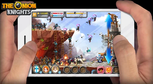The Onion Knights : Defense screenshot 2