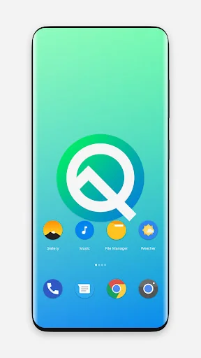 Q theme for Computer Launcher screenshot 3