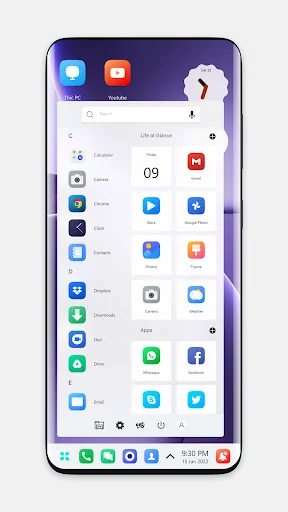 Oppo Find X theme for CL screenshot 2