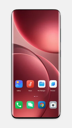 Oppo Find X theme for CL screenshot 4