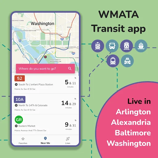 DC Transit: WMATA Metro Times