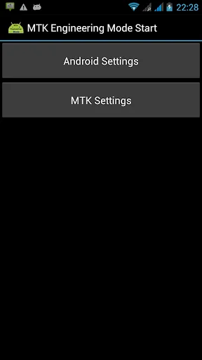 MTK Engineering Mode screenshot 1