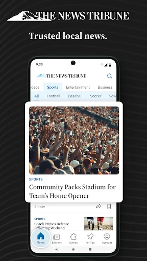 Tacoma News Tribune Newspaper
