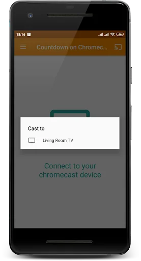 Countdown on Chromecast