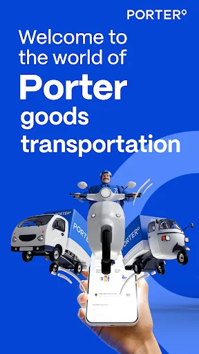 Porter - Logistics Service App screenshot 1