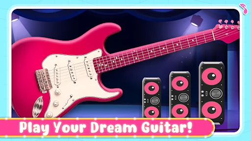 Guitar Girl Rock Band Games screenshot 1