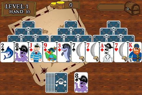 Pirate TriPeaks Solitaire