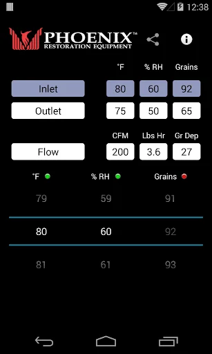 Phoenix Psychrometric