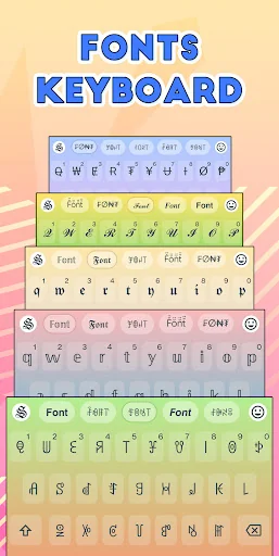 Stylish Text - Fonts Keyboard screenshot 1