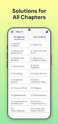 RS Aggarwal Class 8 Solution