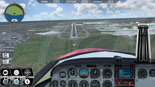 Flight Simulator 2017 FlyWings screenshot 2