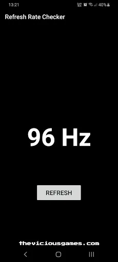 Easy Refresh Rate Checker