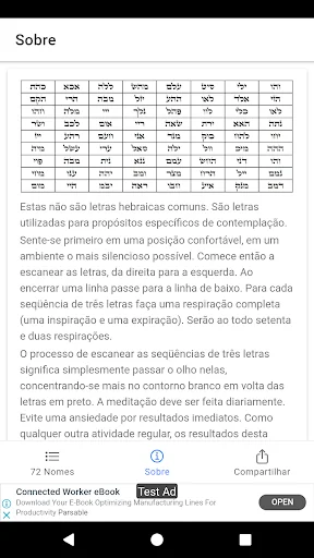72 Nomes de Deus - Cabala screenshot 3