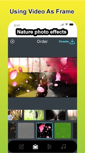 Photo effects theme nature, na screenshot 3