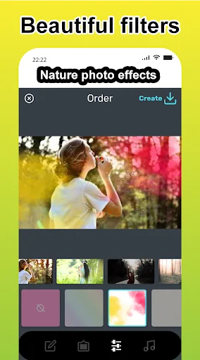 Photo effects theme nature, na screenshot 4