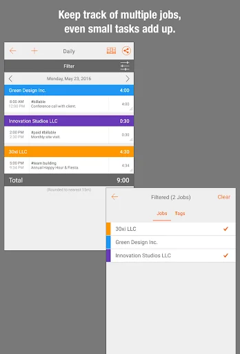 Easy Hours Lite Timesheet screenshot 3
