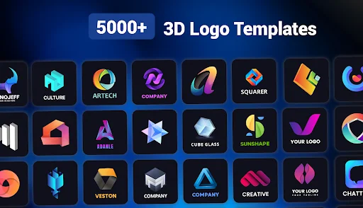 3D Logo Maker and Logo Creator screenshot 1