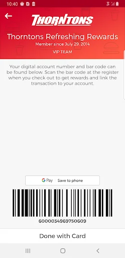 Thorntons Refreshing Rewards screenshot 3