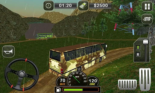 Army Bus Transporter Coach Fun screenshot 3