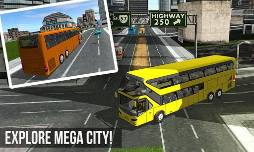 Highway Bus Coach Simulator screenshot 3