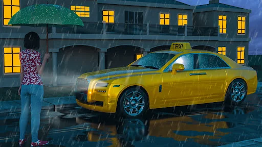 USA City Taxi Driver Mania Fun