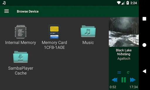 Samba Network Music Player screenshot 4