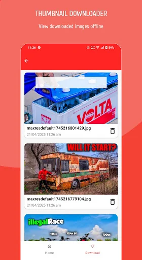 Thumbnail Downloader screenshot 4