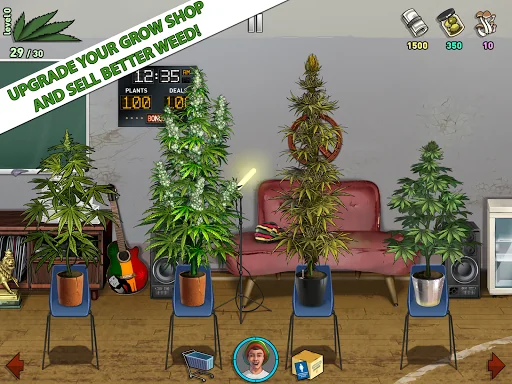 Weed Firm 2: Bud Farm Tycoon screenshot 2