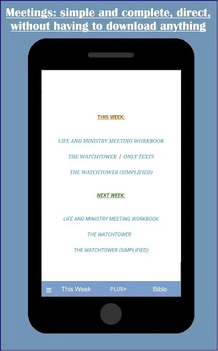 Meetings TJ LITE screenshot 1