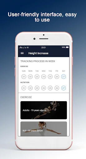 Height Increase Exercise screenshot 2