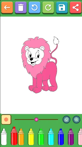 King Lion Coloring Book screenshot 4