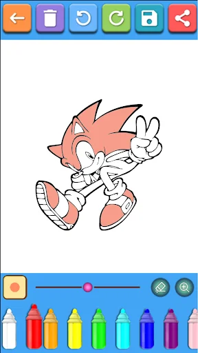 Coloring Book of Hedgehogs screenshot 4