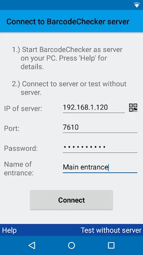 BarcodeChecker for Tickets screenshot 1