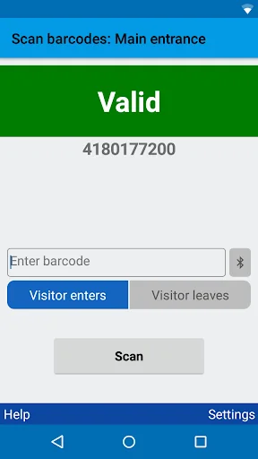 BarcodeChecker for Tickets screenshot 4