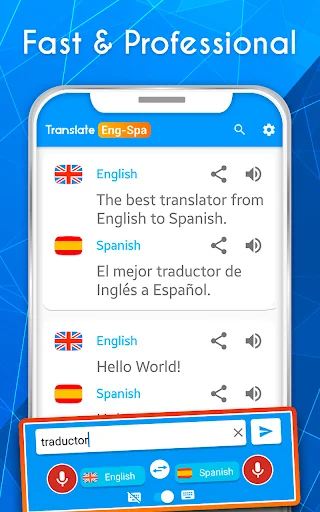 English Spanish AI Translator screenshot 2