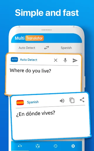 Multi language Translator Text screenshot 3