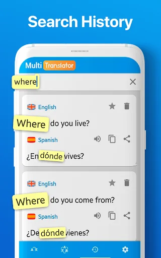 Multi language Translator Text screenshot 4