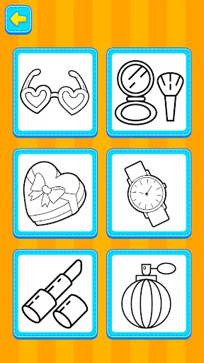Glitter Beauty Coloring Book