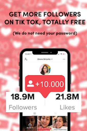 Get tiktok followers -TikBoost screenshot 1