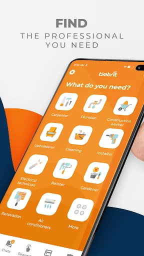timbrit: Home Services screenshot 1