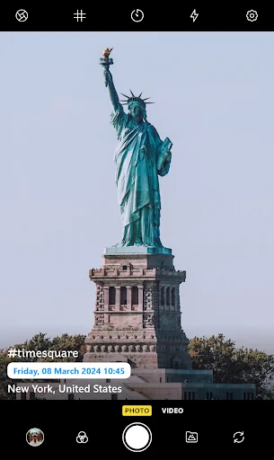 Timestamp camera: Add DateTime screenshot 1
