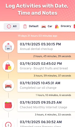 Timestamper - Activity Tracker
