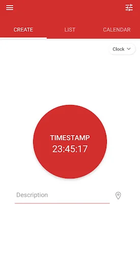 Timestamp App & Widget