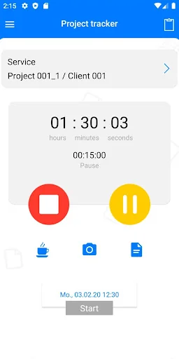 TimeTrack - Time tracker