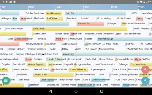 History Timeline screenshot 3