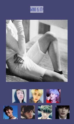Guess BTS member game screenshot 1