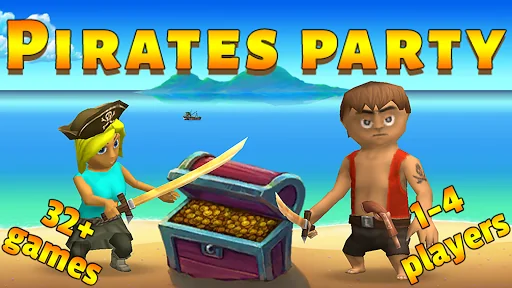 Pirates party: 1-4 players screenshot 1