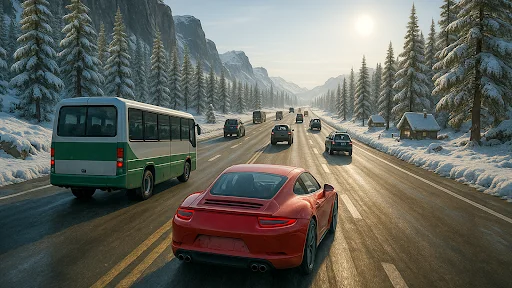 Xtreme Highway Traffic Racing screenshot 1