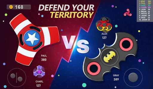Realtime Fidget Spinner Games screenshot 1