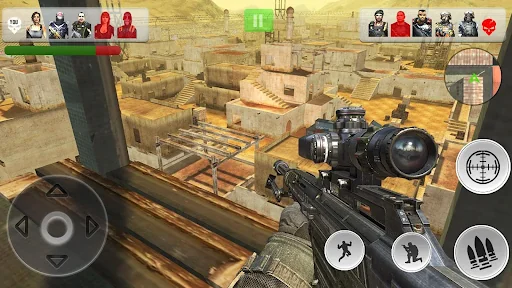 Sniper Shooter Team Battle FPS screenshot 1